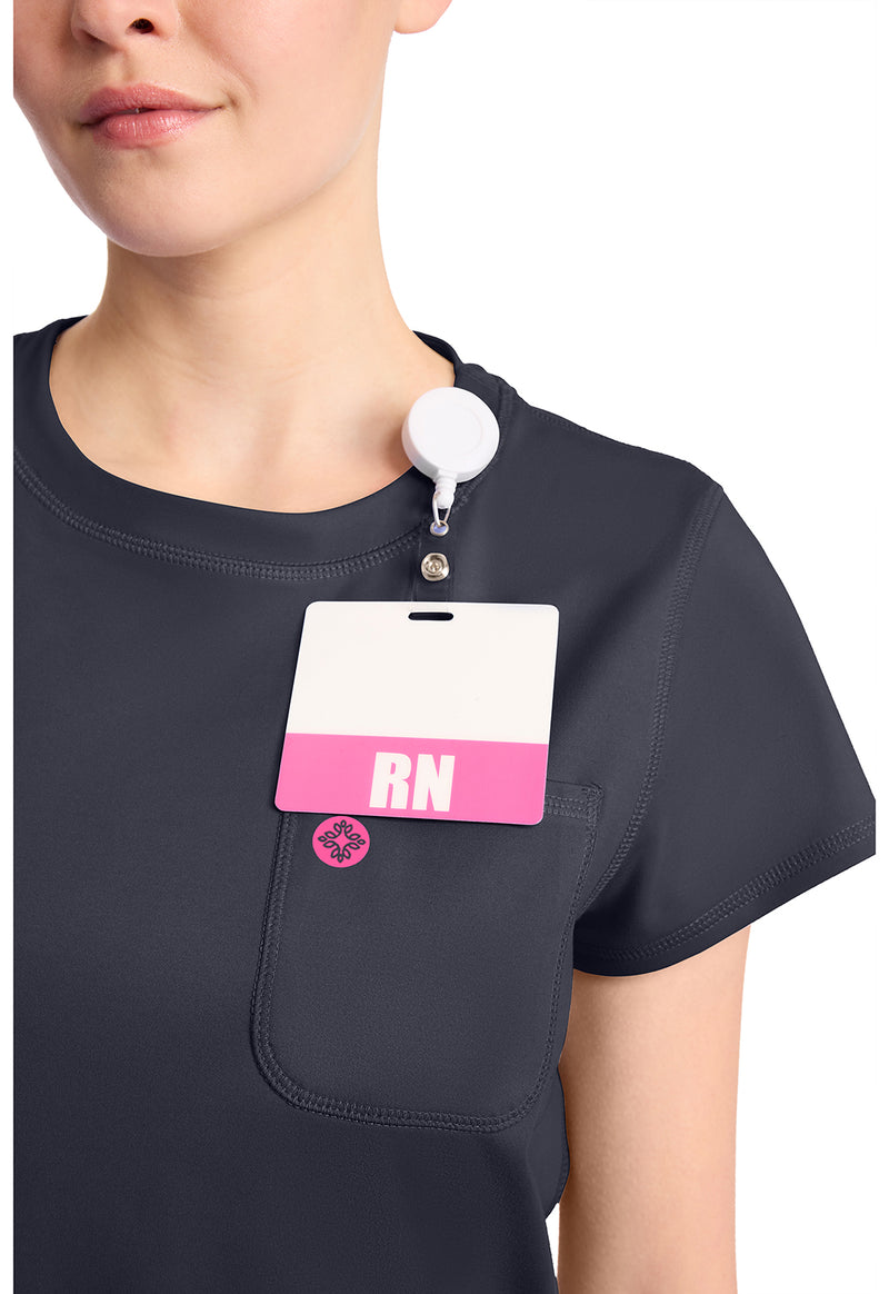 Pewter - Women's Crew Neck Tee (View 3)