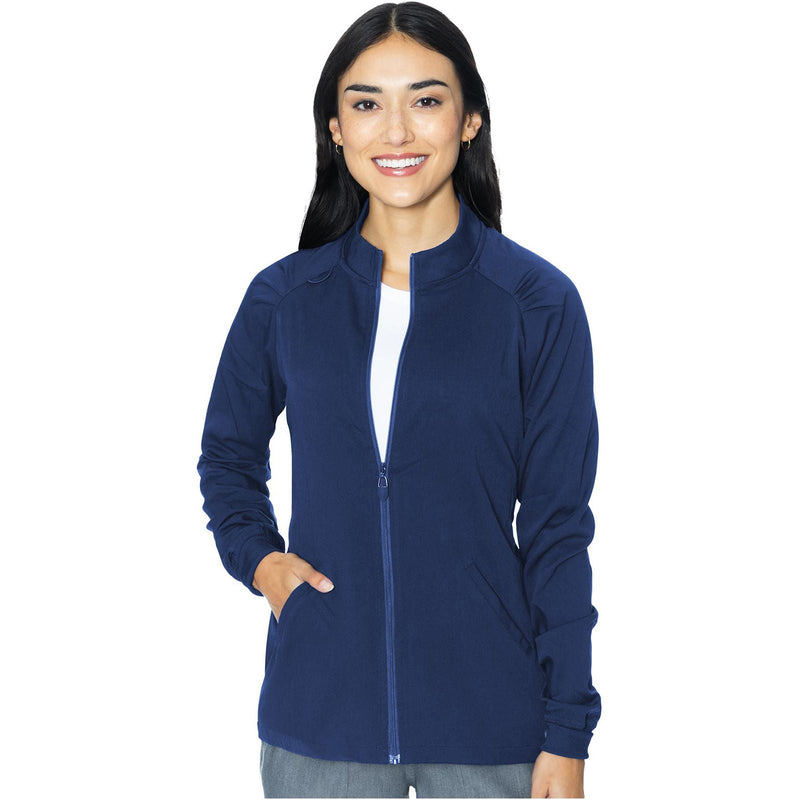 navy - Raglan Warmup
