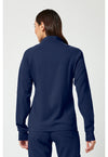 navy - Raglan Warmup (Back)