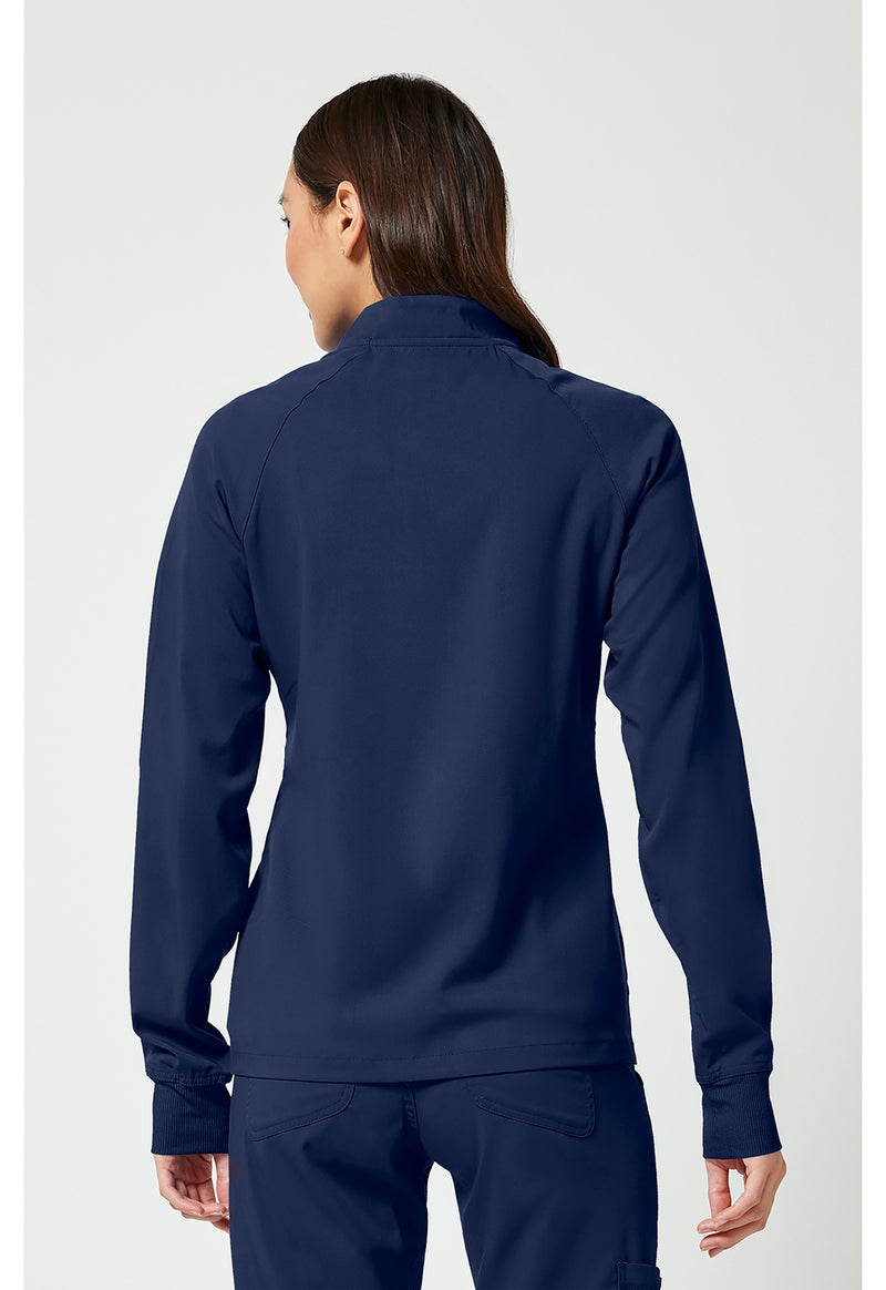 navy - Raglan Warmup (Back)
