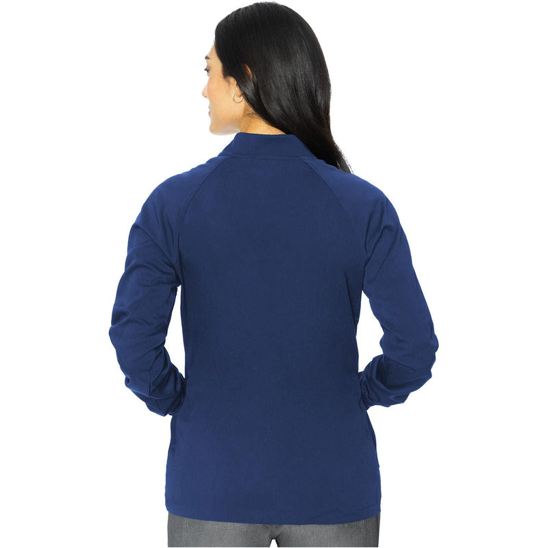 navy - Raglan Warmup