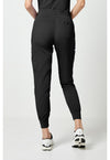 black - Double Cargo Jogger (Back)