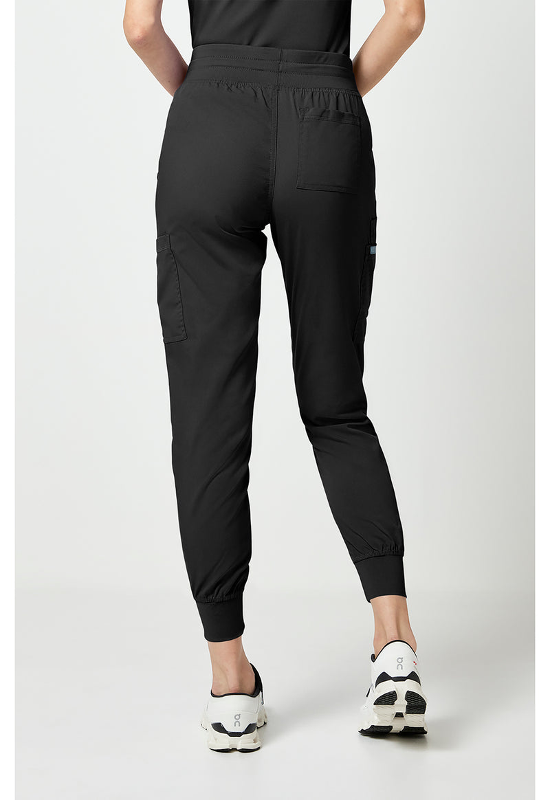 black - Double Cargo Jogger (Back)
