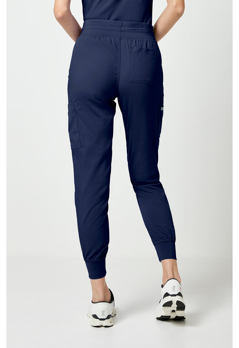 navy - Double Cargo Jogger (Back)