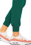 Hunter Green - Women's Jogger Yoga Scrub Pants – Petite (View 3)