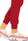 Red - Women's Jogger Yoga Scrub Pants – Petite (View 2)