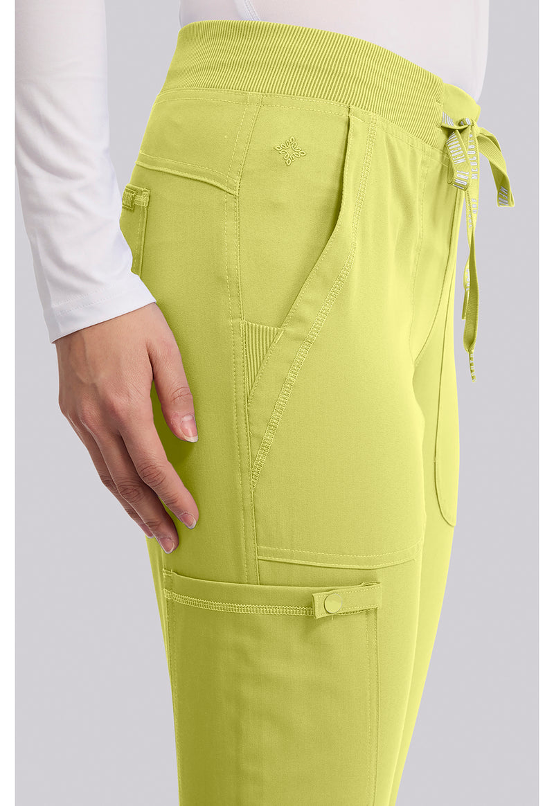 WASABI - Women's Jogger Yoga Scrub Pants – Petite (View 2)