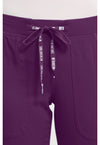 Eggplant - Women's Jogger Yoga Scrub Pants – Tall (View 4)