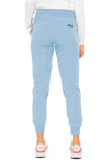 Periwinkle - Women's Jogger Yoga Scrub Pants – Tall (Back)