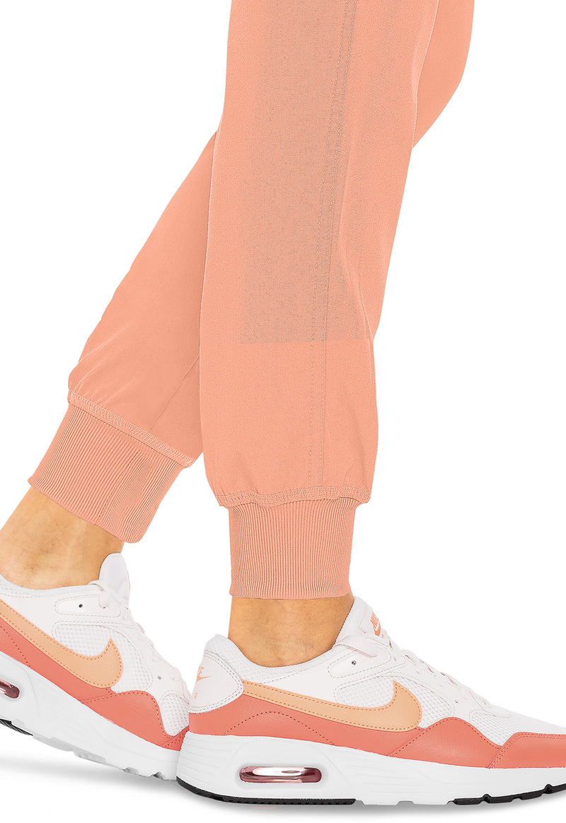 Apricot Sorbet - Women's Jogger Yoga Scrub Pants – Regular (View 2)