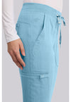 Blue Jean Baby - Women's Jogger Yoga Scrub Pants – Regular (View 2)