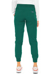 Hunter Green - Med Couture Touch Women Scrub Pants - Back View