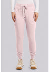 Ice Pink - Women's Jogger Yoga Scrub Pants