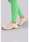 Kiwi Lime - Women's Jogger Yoga Scrub Pants – Regular (View 3)