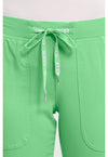 Kiwi Lime - Women's Jogger Yoga Scrub Pants – Regular (View 4)