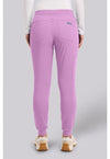 Lilac - Med Couture Touch Women Scrub Pants - Back View