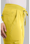 Midsummer Gold - Women's Jogger Yoga Scrub Pants – Regular (View 2)