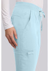 Periwinkle - Women's Jogger Yoga Scrub Pants – Regular (View 2)
