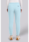 Periwinkle - Med Couture Touch Women Scrub Pants - Back View