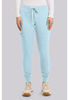 Periwinkle - Med Couture Touch Women Scrub Pants - Front View