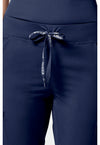 navy - Jersey Waist Yoga Pant (View 2)