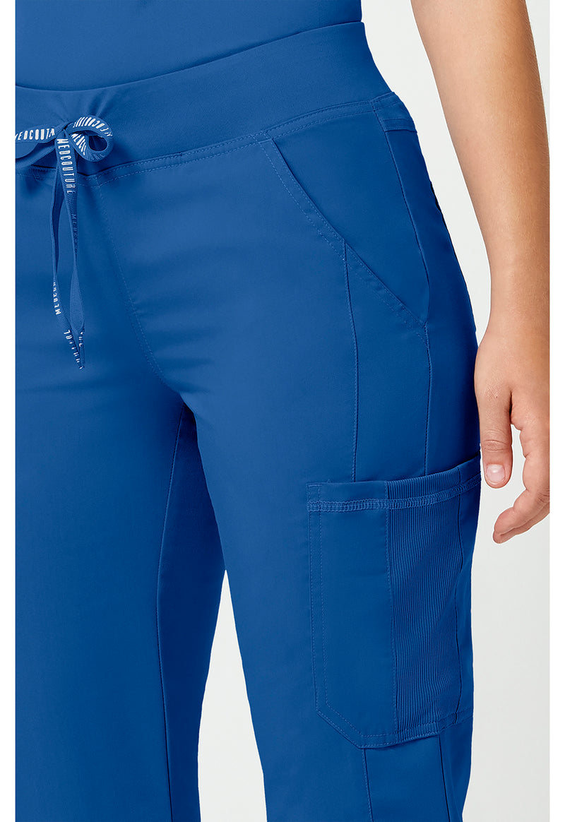 royal - Jersey Waist Yoga Pant (View 4)