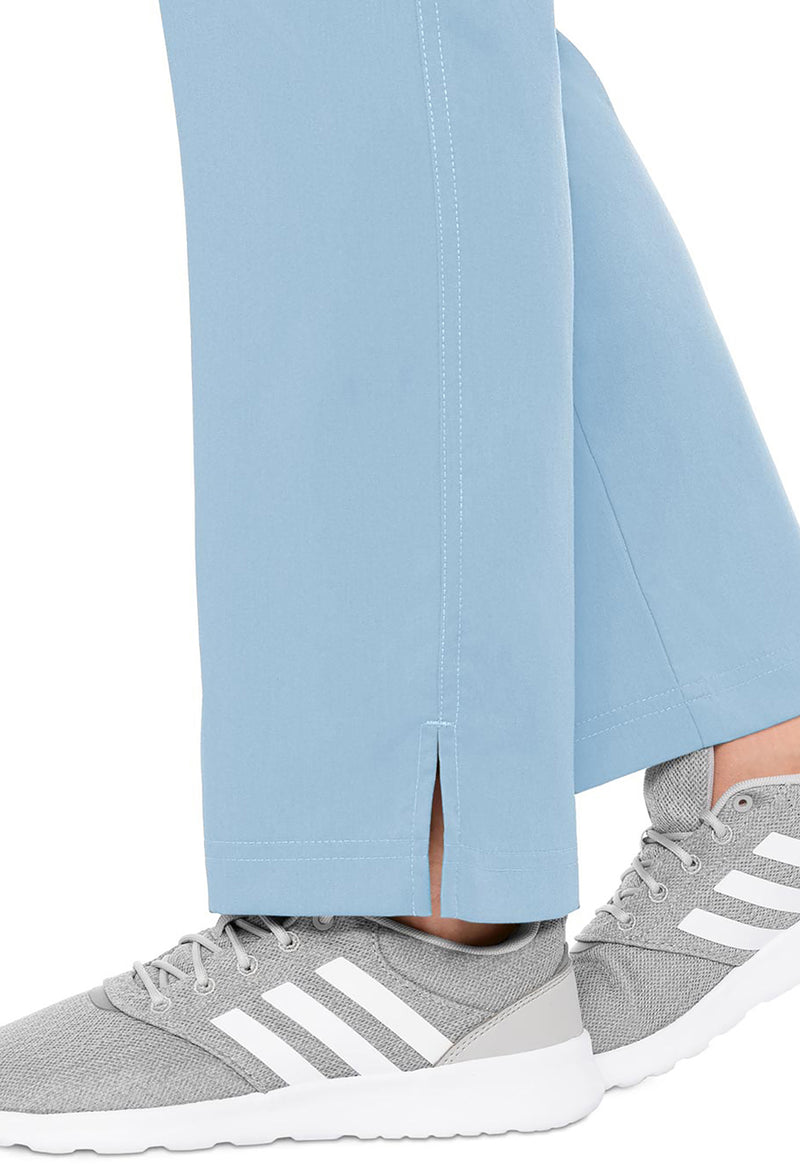 Periwinkle - Women's Yoga 2 Cargo Pocket Scrub Pants – Tall (View 2)