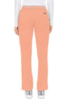 Apricot Sorbet - Med Couture Touch Women Scrub Pants - Back View