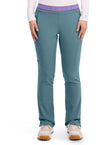 Blue Jean Baby - Med Couture Touch Women Scrub Pants - Front View