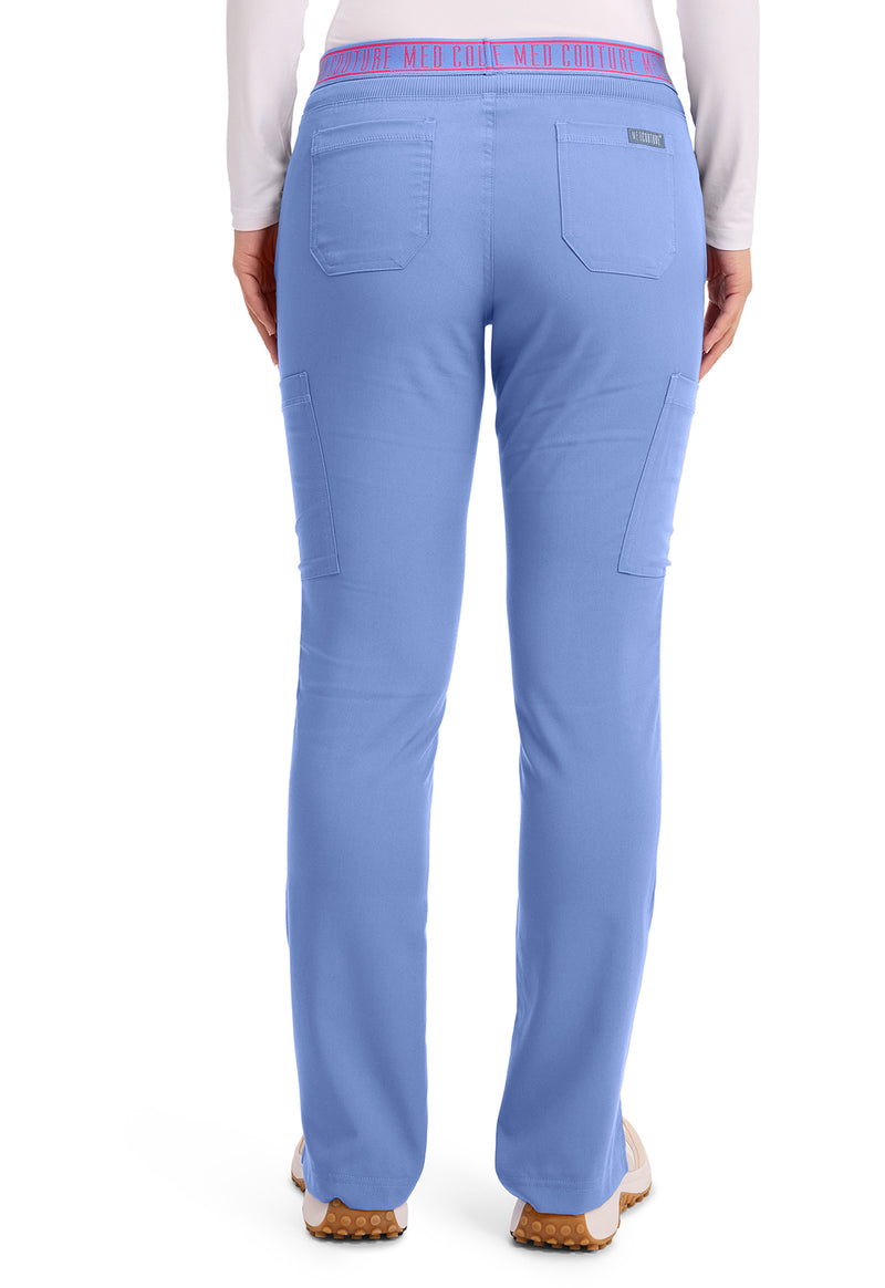 Ciel - Med Couture Touch Women Scrub Pants - Back View