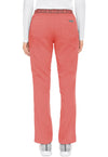 Coral - Med Couture Touch Women Scrub Pants - Back View