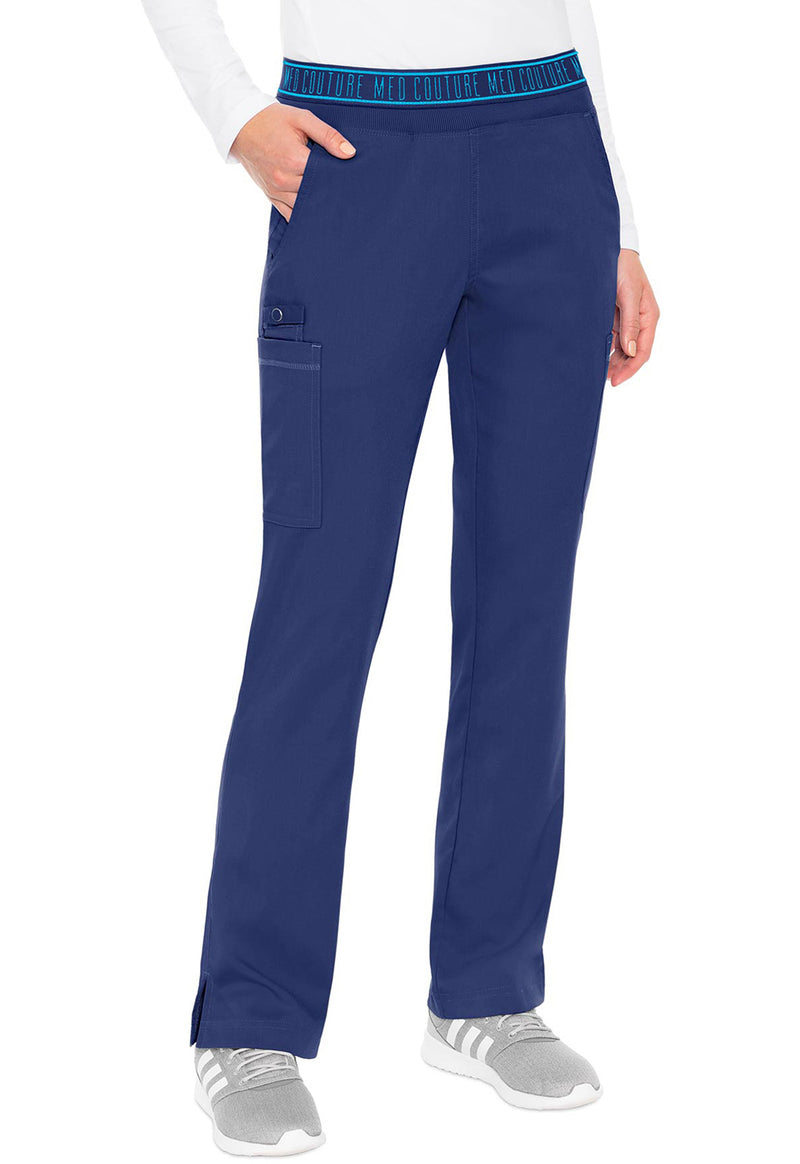 Galaxy - Med Couture Touch Women Scrub Pants - Front View