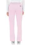 Ice Pink - Med Couture Touch Women Scrub Pants - Back View