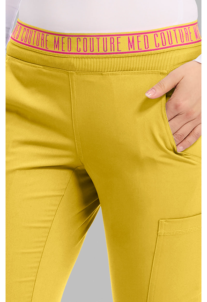 Midsummer Gold - Women's Yoga 2 Cargo Pocket Scrub Pants – Regular (View 4)
