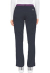 Pewter - Med Couture Touch Women Scrub Pants - Back View
