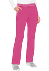 Raspberry Tart - Med Couture Touch Women Scrub Pants - Front View
