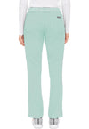 Sea Mist - Med Couture Touch Women Scrub Pants - Back View