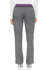 Slate - Med Couture Touch Women Scrub Pants - Back View