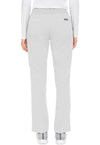 White - Med Couture Touch Women Scrub Pants - Back View