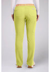 WASABI - Med Couture Touch Women Scrub Pants - Back View