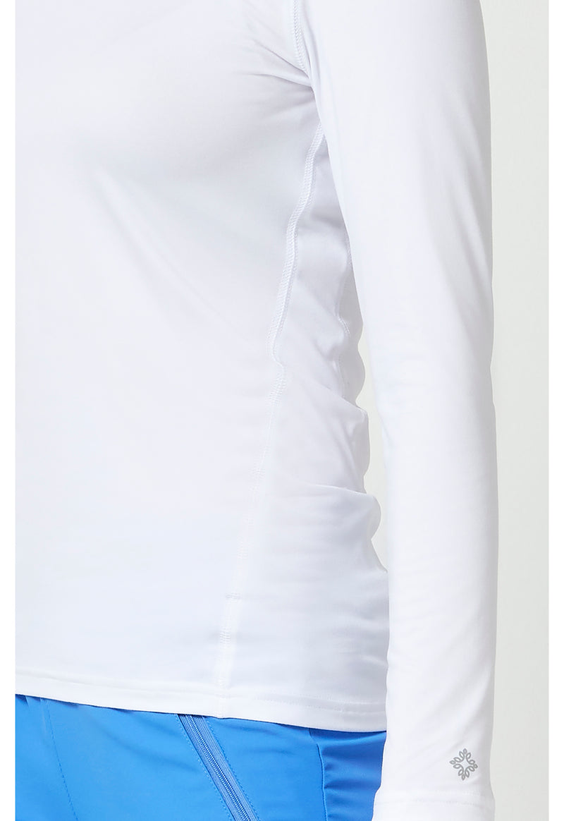 White - Performance Knit Tee (View 4)