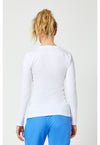 White - Performance Knit Tee (Back)