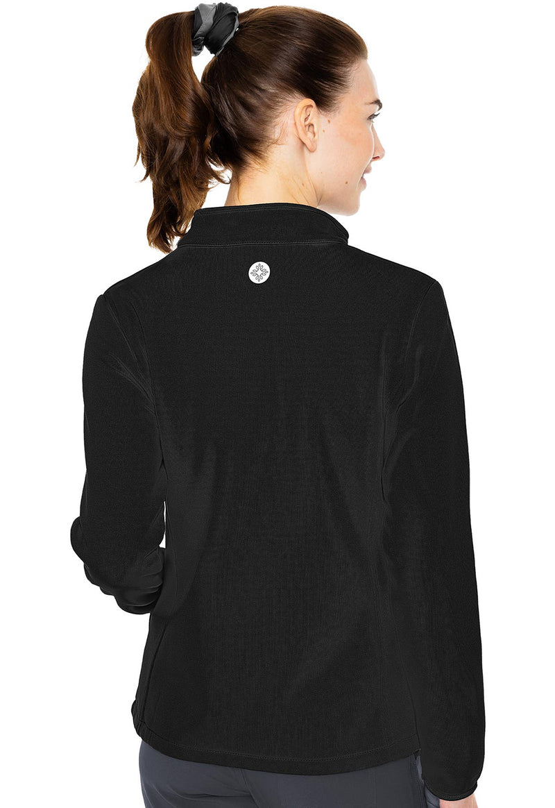 black - Performance Fleece Jacket (Back)