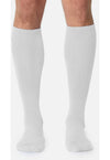 White - Knee High 15-20 mmHg Compression