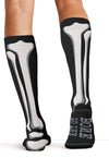 Bad To The Bone - Men's 10-15mmHg Compression Socks (Back)