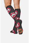 Bite Me - Men's 10-15mmHg Compression Socks (Back)