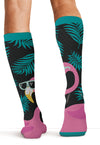 Cool Flamingo - Men's 10-15mmHg Compression Socks (Back)