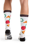 Pizza Me - Men's 10-15mmHg Compression Socks (Back)