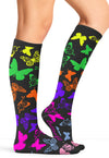Anti Social Butterflies - Women's 10-15mmHg Compression Socks