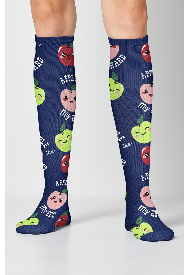 Apple Of My Eye - Women's 10-15mmHg Compression Socks